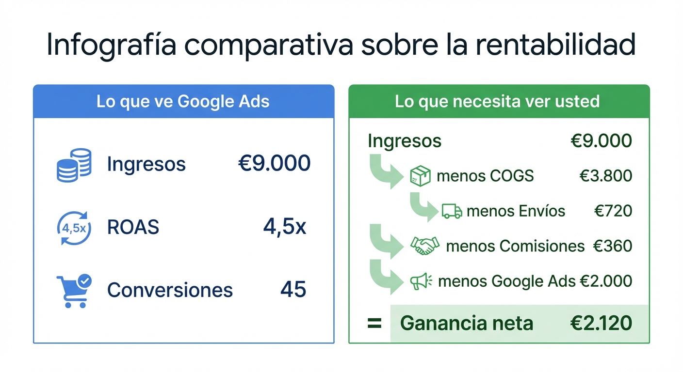 Infografía comparativa sobre fondo blanco con dos columnas tituladas