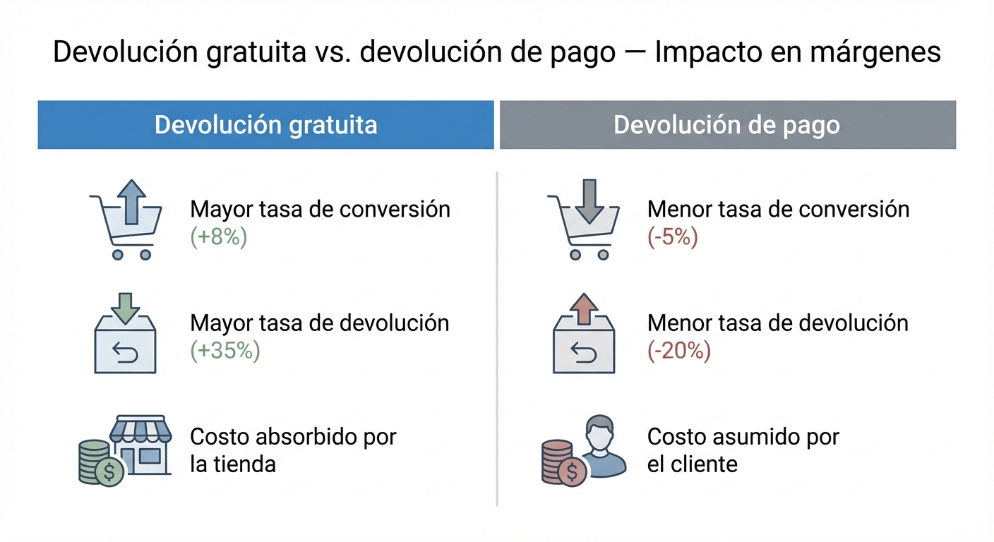 Tabla comparativa de dos columnas sobre fondo blanco titulada 